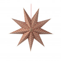 Pip Studio Weihnachtsstern Papier Jaipur-Blume rot 60 cm