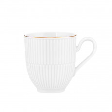 Seltmann Weiden Amina Weiß Goldrand Tazza con manico 0,35 L