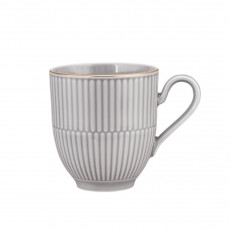 Seltmann Weiden Amina Silbergrau Goldrand Tazza con manico 0,35 L
