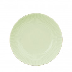 Seltmann Weiden Amina Seladon Goldrand Piatto fondo rotondo 21 cm