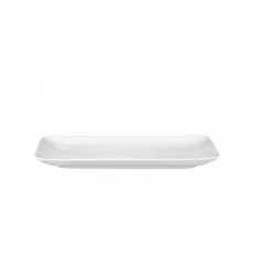 Tettau Worpswede Weiß Vassoio rettangolare 20,5x12,5 cm