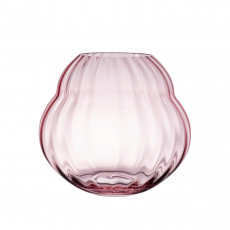 Villeroy & Boch Rose Garden Glas Vaso / Portacandela rosa 17 cm