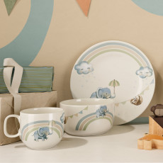 Villeroy & Boch Walk like an Elephant Set stoviglie per bambini 3 pezzi
