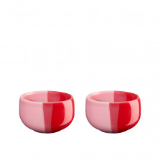 ASA SELECTION Strawberry Smoothie Set di portauova 2 pezzi