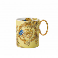 Rosenthal Versace 30 Years Le Jardin de Versace Yellow Becher mit Henkel 0,30 L