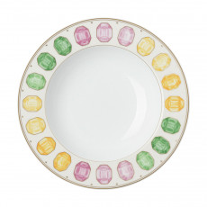 Swarovski x Rosenthal IDYLLIA Marshmallow Piatto fondo 24 cm