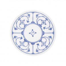Kahla Blau Saks - Indisch Blau - Strohblumenmuster Piatto da caffè 14 cm