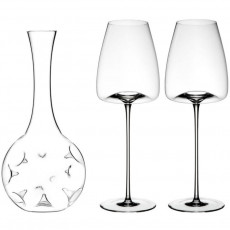Zieher Dekanter / Karaffen Set regalo 3 pezzi