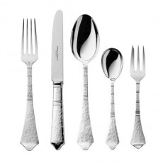 Robbe & Berking Hermitage - 140 Jahre Silberschmiedekunst Set posate da menu 30 pezzi 150 grammi argentato