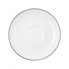 Seltmann Weiden Lido Black Line Piattino da tè 13 cm