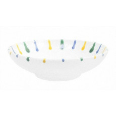 Gmundner Keramik Buntgeflammt Grande ciotola d: 17 cm / h: 4,8 cm / 0,2 L
