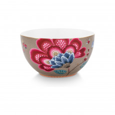 Pip Studio Blooming Tales Khaki Schale 18 cm