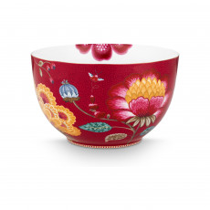 Pip Studio Blooming Tales Dark Red ciotola 23 cm