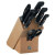 Zwilling Vier Sterne Ceppo per coltelli incluso coltelli, 8 pezzi