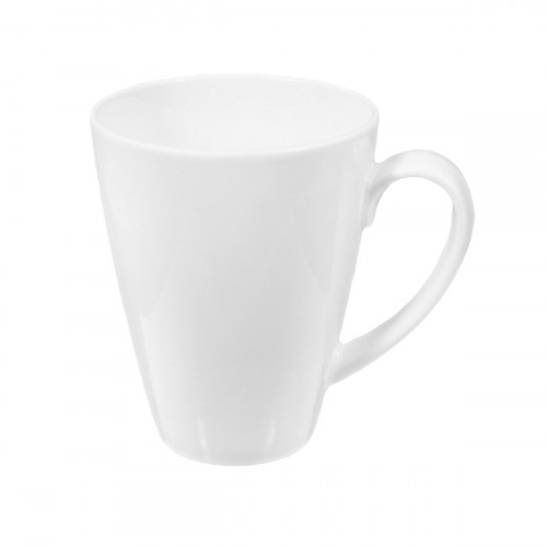 Seltmann Weiden Lido Weiß 손잡이있는 컵 0.35 L