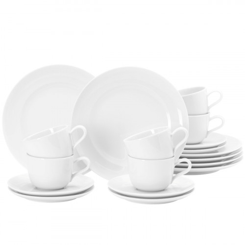 Seltmann Weiden Liberty Weiß 커피 세트 깃발 18pcs