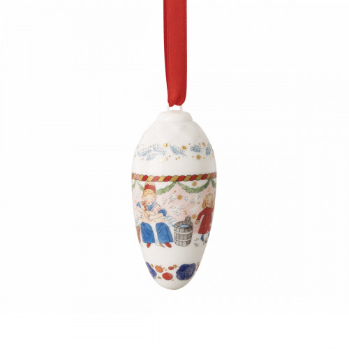 Hutschenreuther Jahresartikel Weihnachten 2026 도자기 솔방울 8.5 cm