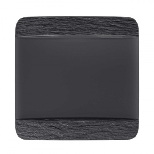 Villeroy & Boch Manufacture Rock 사각 접시 28x28x2 cm