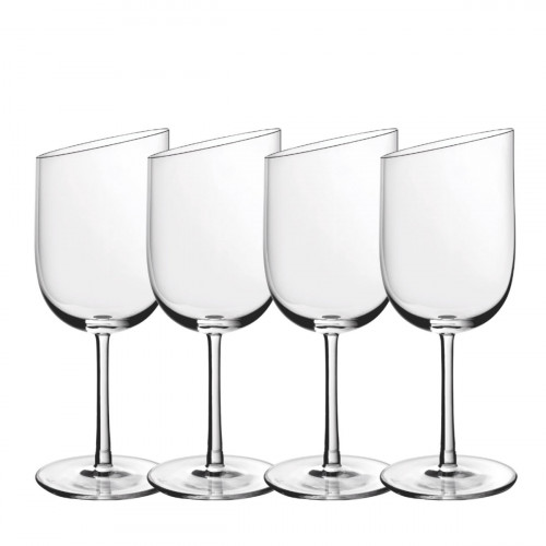 Villeroy & Boch NewMoon 화이트 와인 잔 세트 4개 0.12L