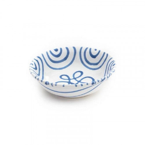 Gmundner Keramik Blaugeflammt 작은 뮤즐리 그릇 d: 14 cm / h: 4,5 cm / 0,27 L