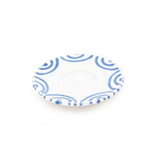 Gmundner Keramik Blaugeflammt 모카/에스프레소 접시 Gourmet d: 11 cm