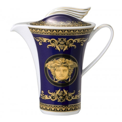Rosenthal meets Versace Medusa blue 우유 주전자 0.22 L