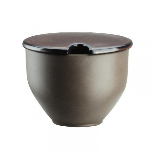 Rosenthal Junto Bronze - Steinzeug 절단이 있는 설탕병 0.25 L