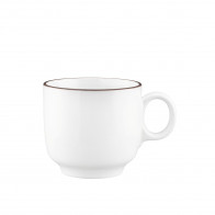 Seltmann Weiden Sento Pure Lines Chocolate Brown 카푸치노 컵 0.30 L
