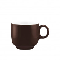 Seltmann Weiden Sento Pure Colors Chocolate Brown 카푸치노 컵 0.30 L