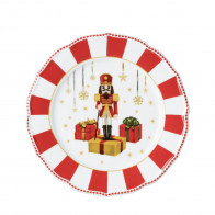 Hutschenreuther Christmas Love Red 평면 접시 22 cm