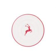 Gmundner Keramik Roter Hirsch 모카/에스프레소 접시 고메 d: 11 cm