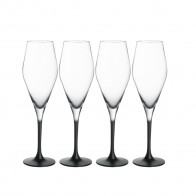Villeroy & Boch Manufacture Rock 4개 세트 샴페인 잔 260 ml