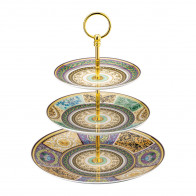 Rosenthal meets Versace Barocco Mosaic 3개 조각 접시 17-21-28 cm