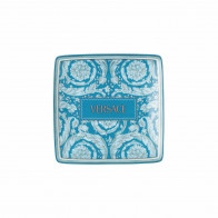 Rosenthal meets Versace Barocco Teal 정사각형 평평한 그릇 12 cm