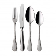 Villeroy & Boch Kreuzband Septfontaines - 18/10 Edelstahl 24조각 식기세트