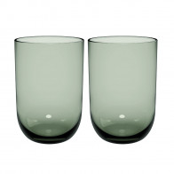 like. by Villeroy & Boch Like Glass Sage Like Sage 롱드링크 글라스 세트 2개입 0.38 L