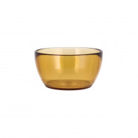 Bitz Kusintha - Glas amber 그릇 d: 12 cm