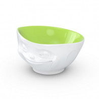 Fiftyeight Products TV Tassen TV 밀크커피잔 - 내부 피스타치오 웃는 양초 0.5 L