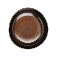 Rosenthal Junto Bronze - Steinzeug 깊은 접시 17 cm