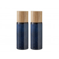 Bitz Gastro dark blue 소금 붓고추 붓 세트 2 개 d : 5 cm / h : 16.7 cm