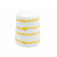 Gmundner Keramik Gelbgeflammt 매끄러운 소금통 5.8 cm