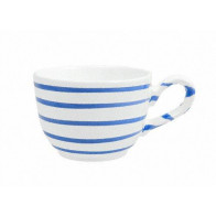 Gmundner Keramik Blaugeflammt 커피잔 매끄러운 0.19 L / h : 6.6 cm