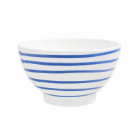Gmundner Keramik Blaugeflammt 큰 뮤즐리 그릇 d: 14 cm / h: 7,8 cm / 0,4 L