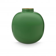 Pip Studio Home Accessories Vase Metall Green 23 cm