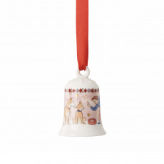 Hutschenreuther Mini-Anhänger 도자기 미니 종 개 5 cm