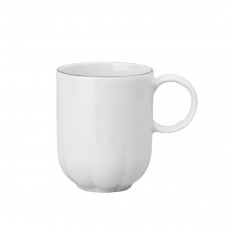 Rosenthal Sonetto Platino 손잡이가 있는 머그 0.39 L