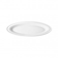 Seltmann Weiden Beat Weiß 좁은 서빙 플래터 25 x 18 cm