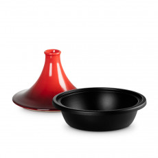 Le Creuset Bräter und Pfannen Spezialitäten 타진 체리 레드 31 cm