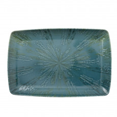 Arthur Krupp Fusion Blue 직사각형 접시 35x22 cm