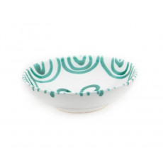 Gmundner Keramik Grüngeflammt 큰 그릇 d: 17 cm / h: 4,8 cm / 0,2 L